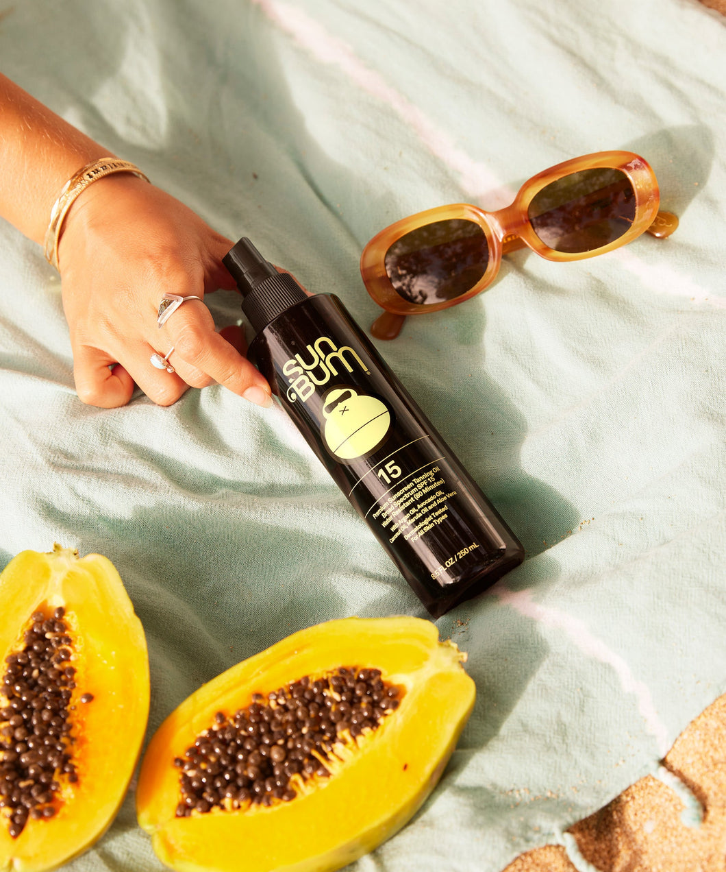 Sun Bum Tanning Oil SPF 15 (Water Resistant 80 Minutes)