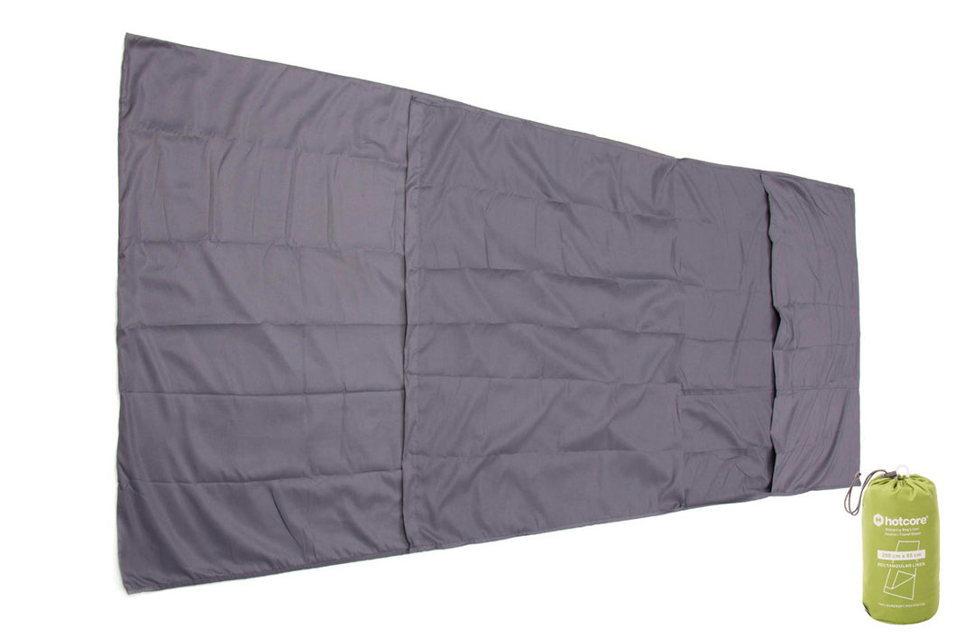 Hotcore Sleeping Bag Liners - Mummy and Rectangle