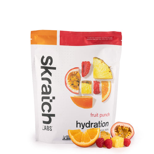 Skratch Labs Fruit Punch Hydration Sport Drink Mix (1320g, 60 servings)