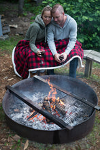 Load image into Gallery viewer, Kuma Lumberjack Sherpa Throw
